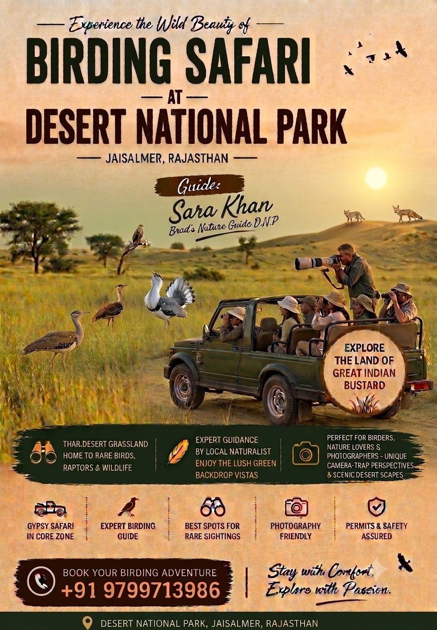 Birding Safari @ Desert National Park